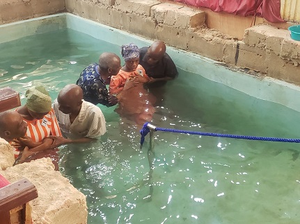 Conduction of Water Baptism