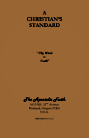 A CHRISTIAN’S  STANDARD