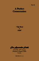 A PERFECT CONSECRATION