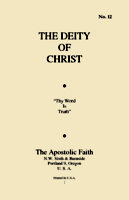 THE DEITY OF CHRIST